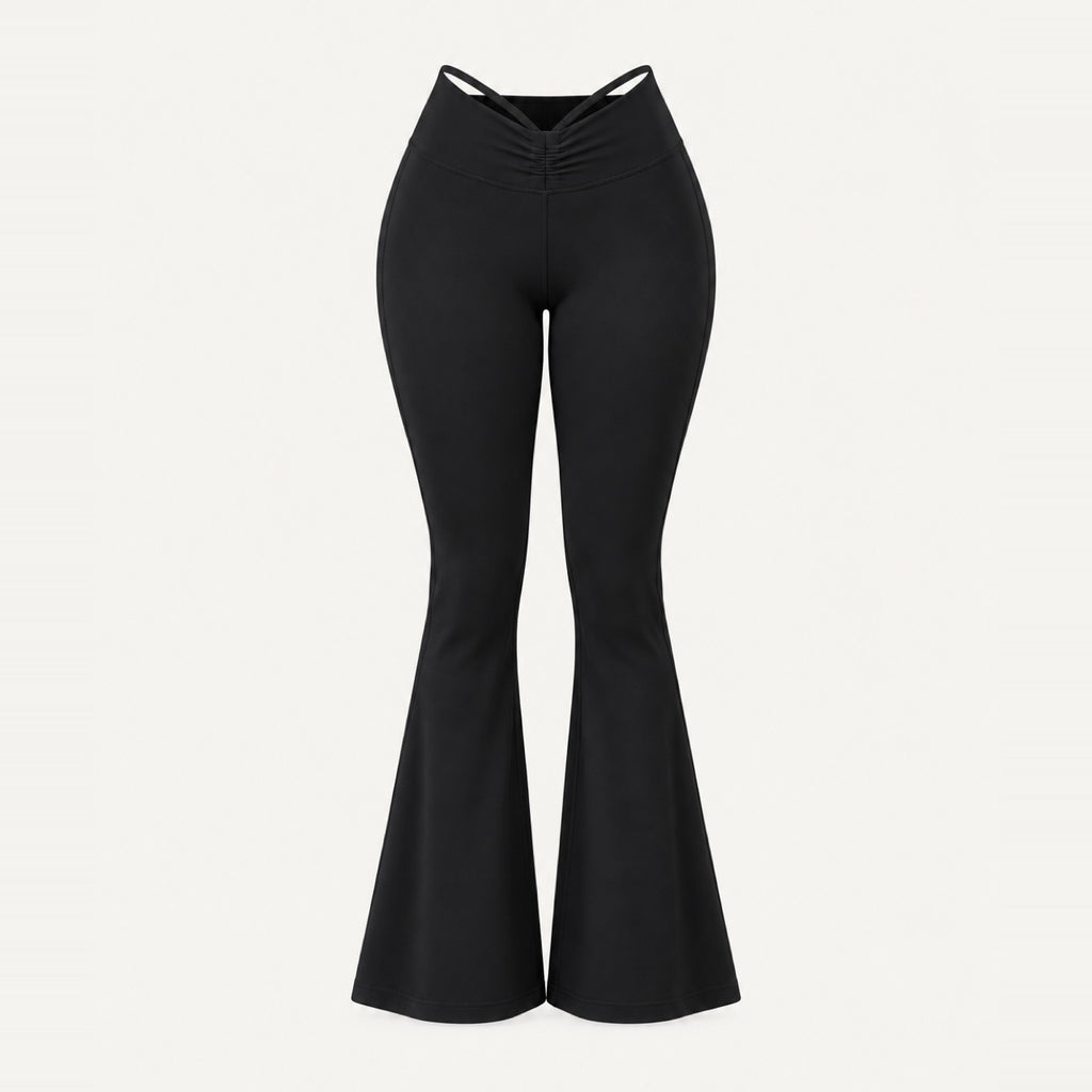 High-Waisted Flare Leggings - product only