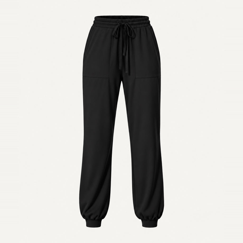 Drawstring Joggers with Side Pockets - product only