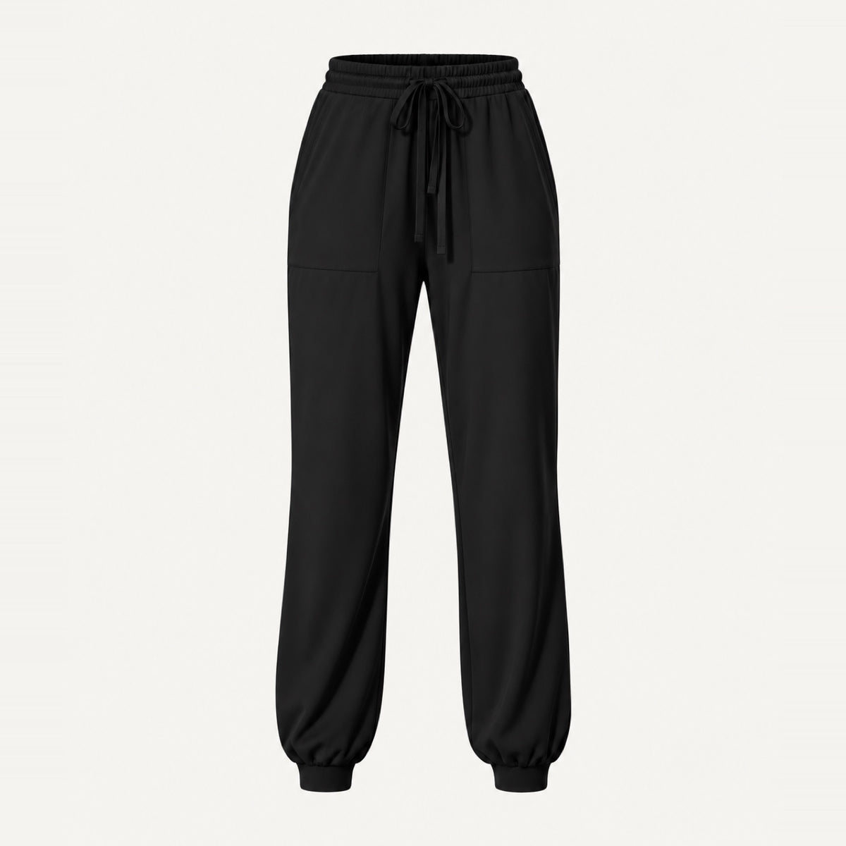 Drawstring Joggers with Side Pockets - product only