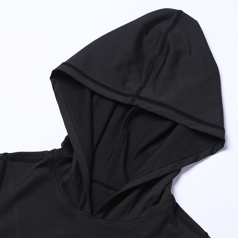 Three-Piece Hooded Top and Joggers Set