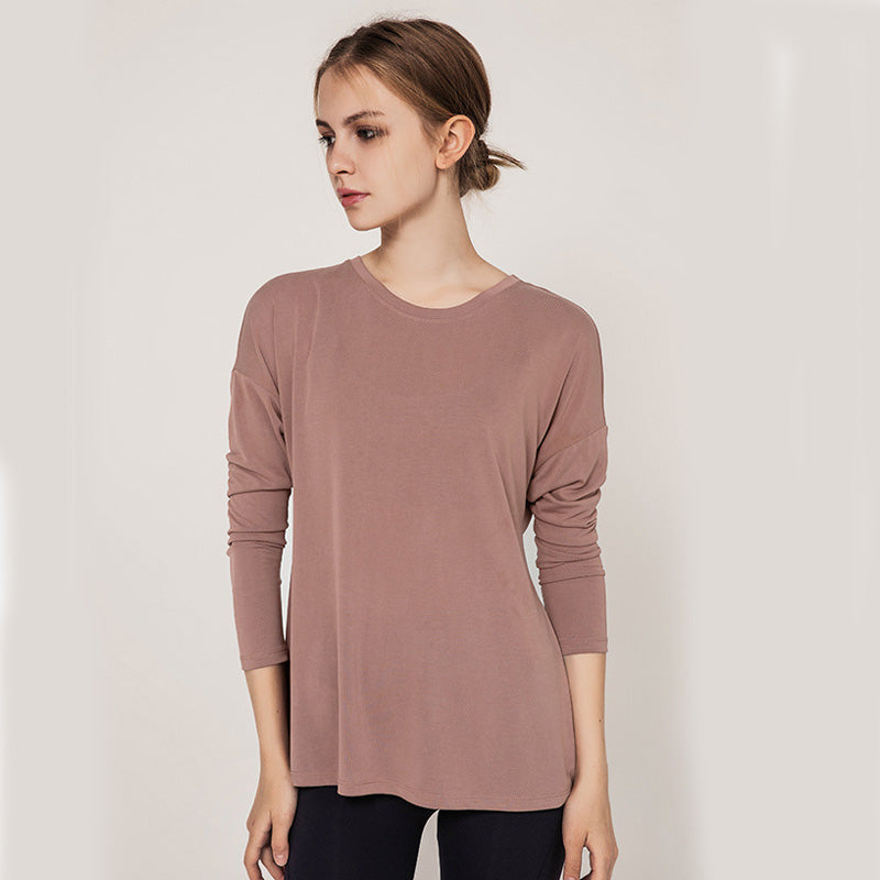 Long Sleeve Top with Tie-Back Opening