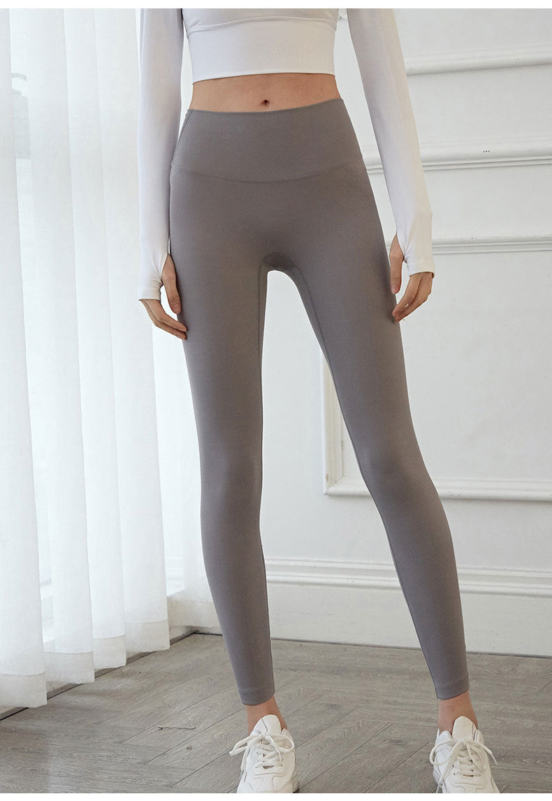 High-Waisted Leggings without Side Seams