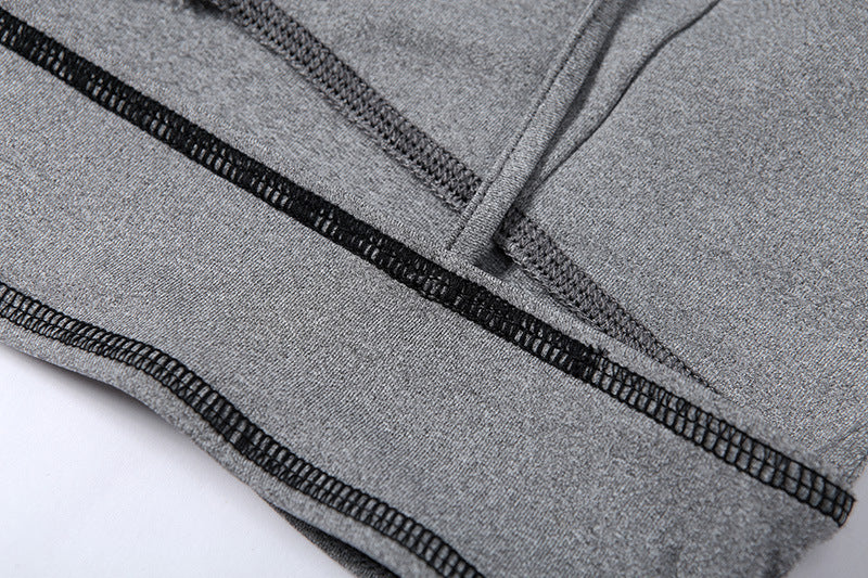 Contrast-Seam Bra and Pocket Joggers Set