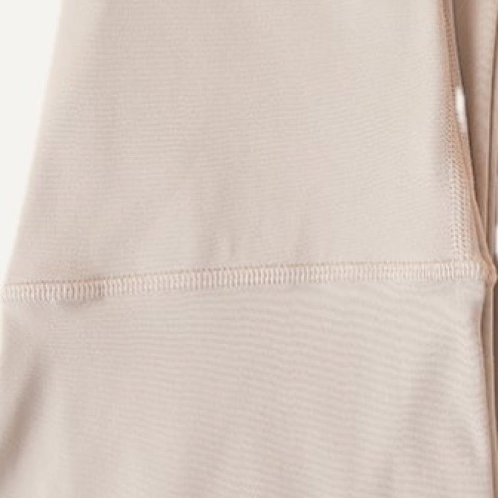 High-Waisted Ankle-Length Nylon Leggings - detail